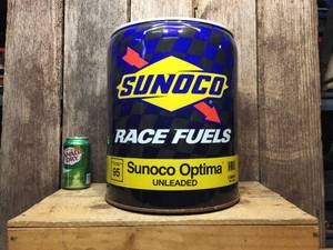lot 22 image: Metal SUNOCO Race Fuels 5 Gallon Can