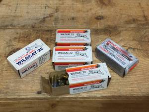 lot 25 image: 5 Boxes Winchester .22 Cartridges