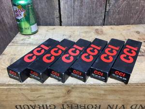 lot 30 image: 6 Sleeves CCI .22 LR 40 Gr Cartridges