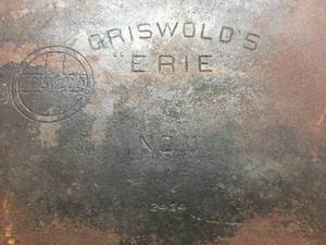 lot 120 image: Very Vintage Griswolds The Big Boy No. 11 Griddle