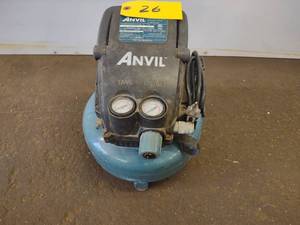 lot 26 image: Anvil Portable Air Compresssor...