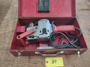lot 39 image: Milwaukee 12 Hole Hawg Drill...