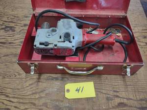 lot 41 image: Milwaukee 12 Hole Hawg Drill...