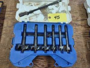 lot 45 image: Lenox Forestner Bit Set...