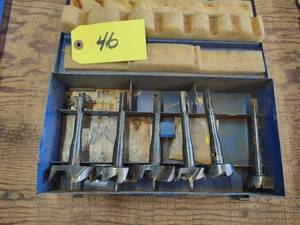 lot 46 image: Lenox Forestner Bit Set...