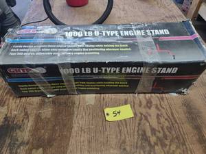 lot 54 image: Grip 1000 lb. Engine Stand, NewUnu...