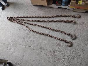 lot 110 image: 4-Way Chain Spreader, 12x6 Chain...
