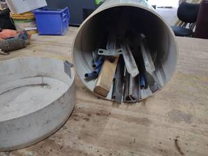 lot 116 image: Unassembled Pex Tubing Uncoiler...