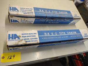 lot 129 image: Oakum, (2) Boxes, 27...