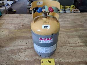 lot 176 image: Refrigerant Tank with Unknown Recla...