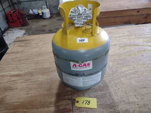 lot 178 image: Refrigerant Reclaim Tank, Empty & C...