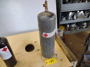 lot 183 image: Acetylene Tank...