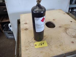lot 184 image: Acetylene Tank, Full...