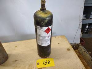 lot 186 image: Acetylene Tank...