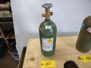 lot 187 image: Oxygen Tank...
