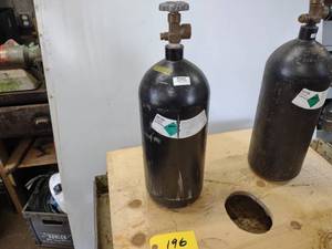 lot 196 image: Nitrogen Tank...