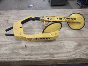 lot 217 image: (2) Trimax Vehicle Boots, No Keys...