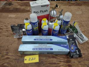lot 220 image: Assorted AC Flush Kits...