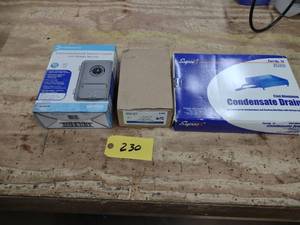 lot 230 image: (2) Defrost Control Timers & Condes...