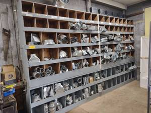lot 237 image: Sheet Metal Air Distribution Fittin...