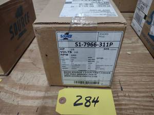 lot 284 image: Source 1 Motor 7966-311P...