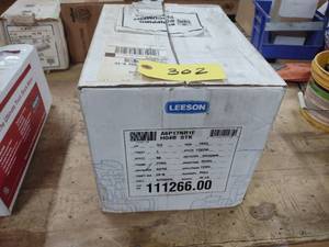 lot 302 image: Leeson Motor 111266.00...