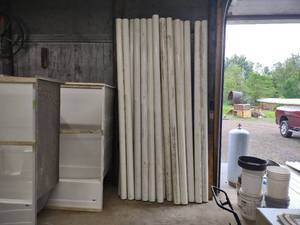 lot 313 image: (21) 4x10 sch. 40 PVC Pipe...