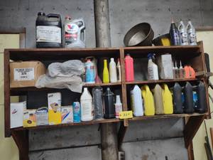 lot 329 image: Assorted Oils, Filters, Wreches & F...