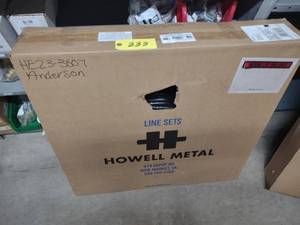 lot 333 image: Howell Line Set 14x12x12x50...
