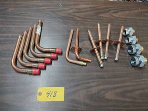 lot 418 image: Assorted Dielectric Unions & Pex St...