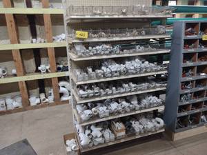 lot 428 image: Shelf Unit with PVC & CPVC Pressure...