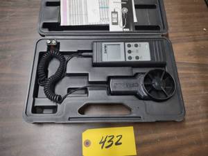 lot 432 image: UEI DAFM2 Thermo-Anemometer...