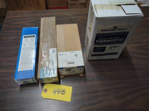 lot 446 image: Gas Valve, Flow Switch & Water Heat...