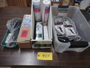 lot 454 image: Water Filters & Kitchen Sprayers...
