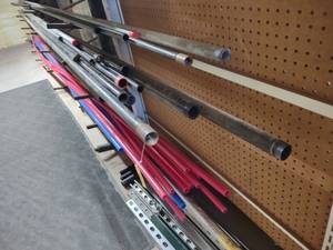 lot 465 image: Black & Galvanized Pipe...