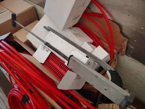 lot 481 image: Assorted Pex Tubing, Stapler & Stap...