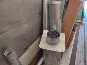lot 485 image: Assorted Chimneys & Round Ductwork...