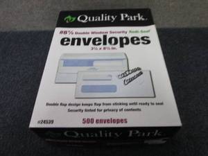 Quality Park 24539 Dbl Window Envel...