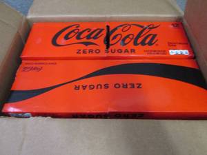 2- 12 pks CocaCola Zero Sugar...