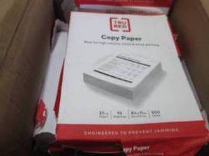7 Open Reams Tru-Red Copy Paper 8.5...