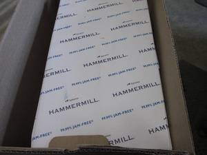 3 Reams Hammermill 8.5x14 inch...
