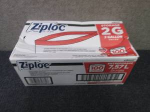 Ziploc Storage Bags, 2 Gallon, 100 ...