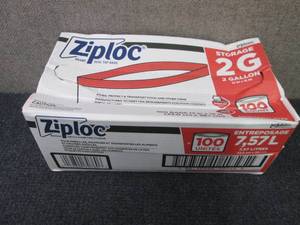 Ziploc Storage Bags, 2 Gallon, 100 ...
