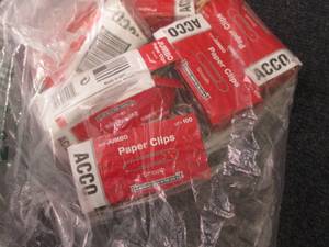 6 Bx Jumbo Paper Clips...