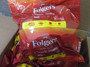 4- 10pk Folgers Medium Classic Roas...