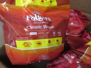 4- 10pk Folgers Medium Classic Roas...