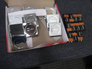 10 Acco Magnetic Clips, 11 9V Batte...