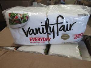 8- 300 ct Pks Vanity Fair Napkins...