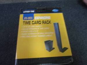 Lathem Time Card Rack, 25-Pocket, B...