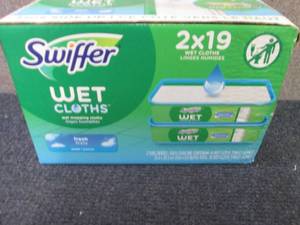 Swiffer Wet Mopping Cloths, 38 Coun...